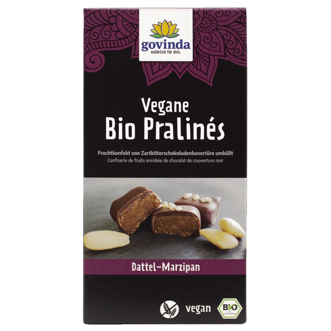 Vegane Praliné Dattel-Marzipan Vegane Praliné Dattel-Marzipan von Govinda