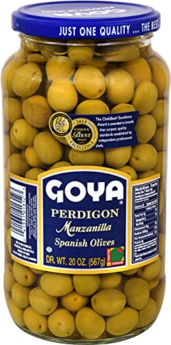 Goya Perdigon Manzanilla Spanische Oliven, 570 ml von Goya