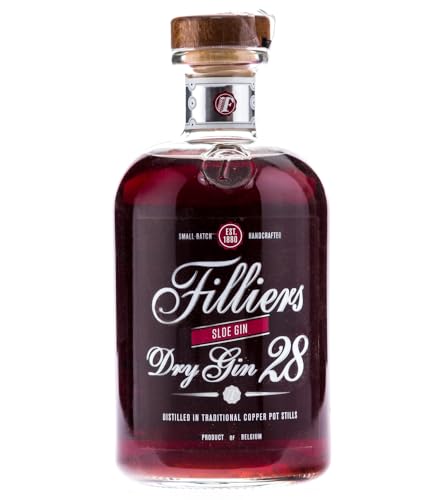 Filliers Sloe Dry Gin 28 0,5 Liter 26% Vol. von Filliers