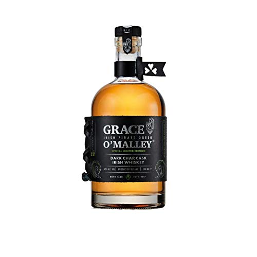 Grace O'Malley Dark Char Cask Irish Whiskey (1 x 0,7 L) von Grace O'Malley