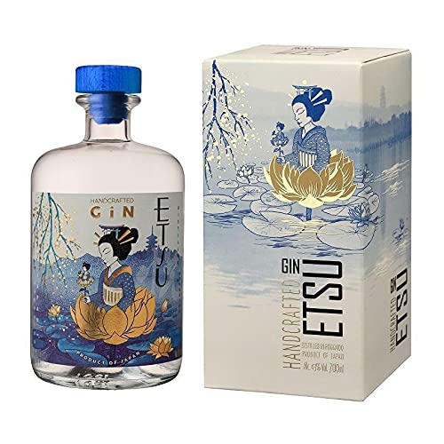 JAPANISCHER HANDGEFERTIGTER GIN, DESTILLIERT IN HOKKAIDO 70 CL IN EINER KISTE von Etsu