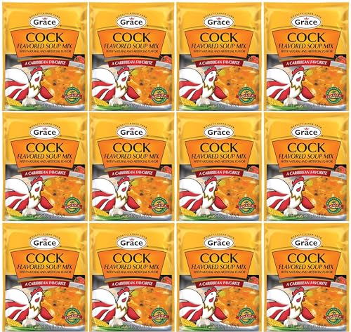Grace Cock Flavored Soup Mix, 1.76 Oz (Pack of12) von Grace