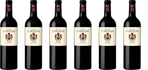 6x Chateau d'Aiguilhe 2020 - Graf Neipperg, Bordeaux - Rotwein von Graf Neipperg