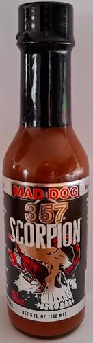 Mad Dog 357 Scorpion - 100000 Scoville Hot Sauce - 148 ml Mad Dog 357 Scorpion - 100000 Scoville Hot Sauce - 148 ml von Graf von Leuchtenberg