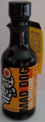 Mad Dog 38er Special - 3000000 Scoville Hot Sauce - 50 ml Mad Dog 38er Special - 3000000 Scoville Hot Sauce - 50 ml von Graf von Leuchtenberg