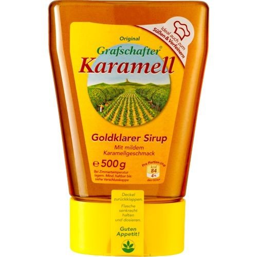 Grafschafter Karamell-Sirup Spenderflasche (1x 500 Gramm) von Grafschafter