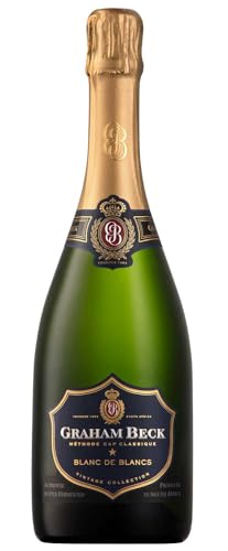 Graham Beck Cap Classique Blanc de Blancs 2018 | Halbtrocken | Schaumwein aus Südafrika (0.75l) von Graham Beck