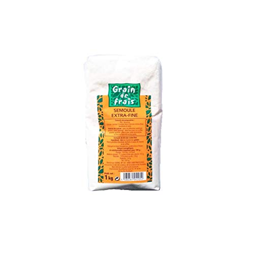 Semoule extrafein – frische Körnung, 1 kg von Grain de Frais