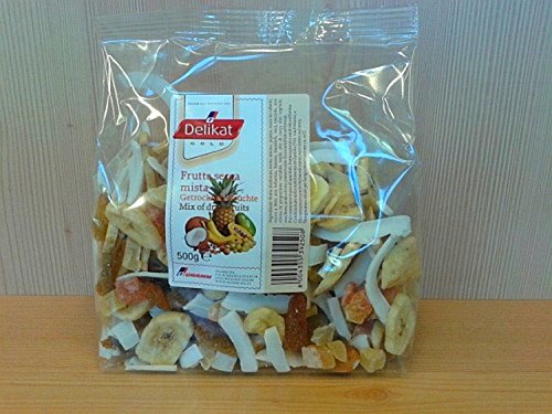 Getrocknete Früchte 500 gr. - Delikat Gold - Gramm von Gramm