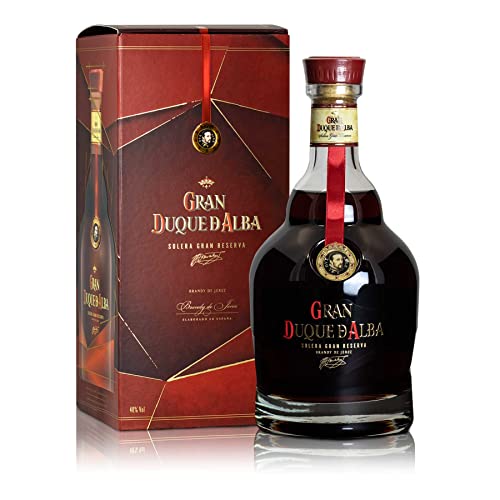 Gran Duque de Alba | Brandy de Jerez | mind. 10 Jahre gereift | Mehrfach ausgezeichneter Brandy u.a mit Gold bei der San Francisco World Spirits Competition | 700ml | 40 % Volume Gran Duque de Alba | Brandy de Jerez | mind. 10 Jahre gereift | Mehrfach ausgezeichneter Brandy u.a mit Gold bei der San Francisco World Spirits Competition | 700ml | 40 % Volume von Gran Duque De Alba