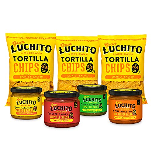 Gran Luchito Mexikanische Dips & Chips Bundle Box von Gran Luchito