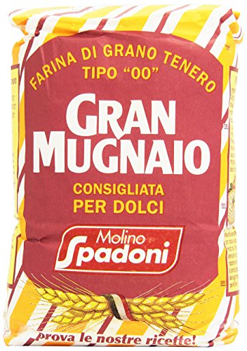 Spadoni farina tipo"00" Grano tenero Mehl Weichweizenmehl 1000g von Gran Mugnaio