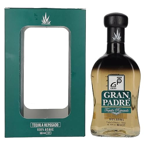 Gran Padre Tequila Reposado 100% Agave 40% Vol. 0,7l in Geschenkbox Gran Padre Tequila Reposado 100% Agave 40% Vol. 0,7l in Geschenkbox von Gran Padre