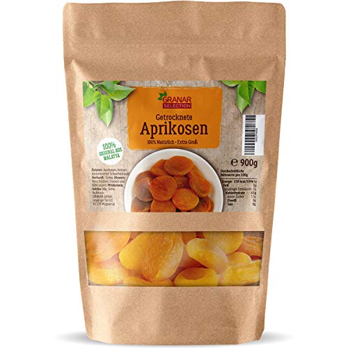Getrocknete Jumbo Aprikosen 800g; Extra Saftig und Groß Getrocknete Jumbo Aprikosen 800g; Extra Saftig und Groß von GRANAR