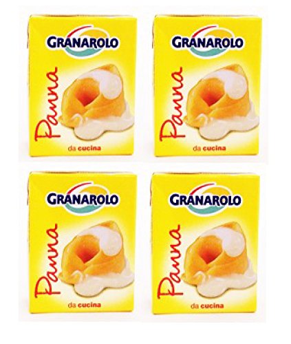 Granarolo: UHT Kochcreme "Panna Da Cucina", lange Lebensdauer, 200 ml, 4 Stück Granarolo: UHT Kochcreme "Panna Da Cucina", lange Lebensdauer, 200 ml, 4 Stück von Granarolo
