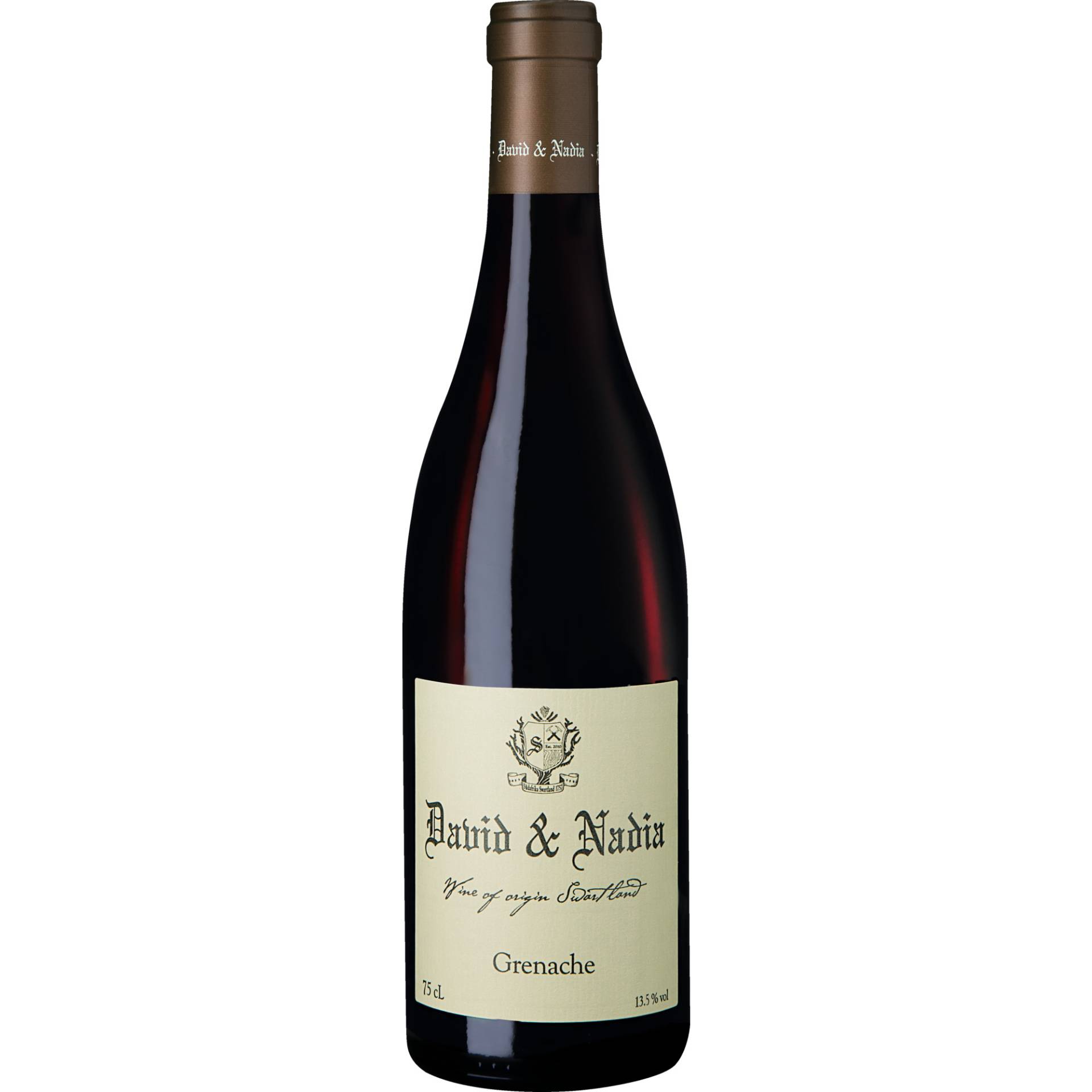 David & Nadia Grenache, WO Swartland, Western Cape, 2022, Rotwein David & Nadia Grenache, WO Swartland, Western Cape, 2022, Rotwein von Grand Cru Select Distributionsgesellschaft mbH,53227,Bonn,Deutschland