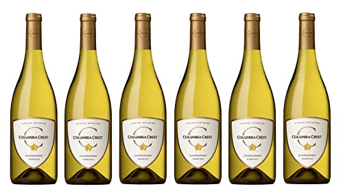 6x 0,75l - Columbia Crest - Grand Estates - Chardonnay - Columbia Valley - Washington - USA - Weißwein trocken von Grand Estates