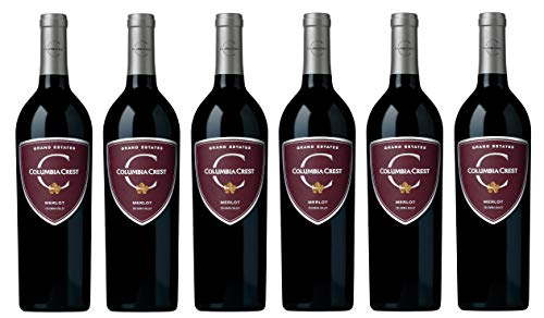 6x 0,75l - Columbia Crest - Grand Estates - Merlot - Columbia Valley - Washington - USA - Rotwein trocken von Grand Estates