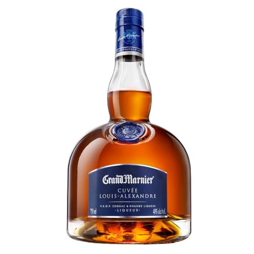 Grand Marnier Cuvée Louis-Alexandre - Premium-Blend aus VSOP-Cognacs und Bitterorangen-Essenz - zum pur genießen oder mit Eiswürfeln - 40 % vol. - 1 x 0,7 l von GRAND MARNIER