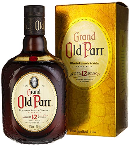 Grand Old Parr 12 Years Old De Luxe Scotch Whisky mit Geschenkverpackung (1 x 1 l) von Grand Old Parr