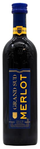 GRAND SUD Merlot DOC Rotwein 13.5% vol., 6er Pack (6 x 0.25 l) von Grand Sud