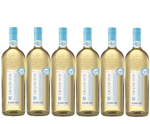 Grand Sud - Alkoholfreier Weisswein, Frischer und süffiger Chardonnay (6 x 1 L) von Grand Sud