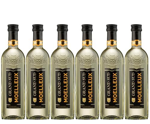Grand Sud - Moelleux, weicher, fruchtiger Weißwein aus Südfrankreich (6 x 0,25 L) von Grand Sud