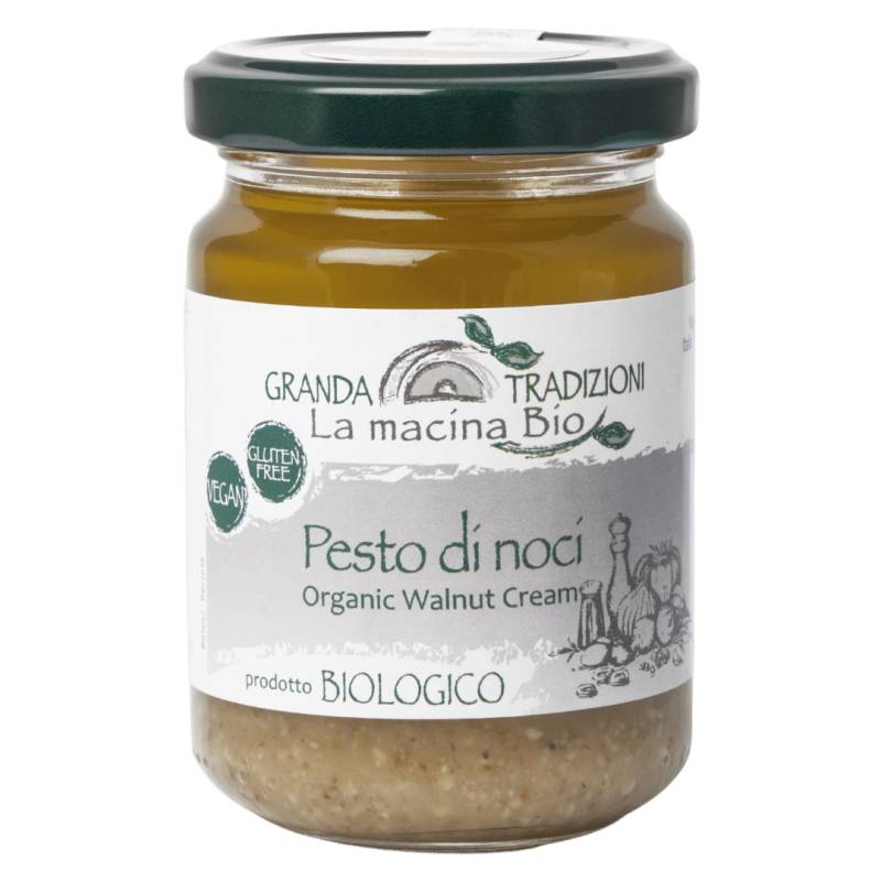 Bio Pesto di Noci, 130 g von Granda Traditioni
