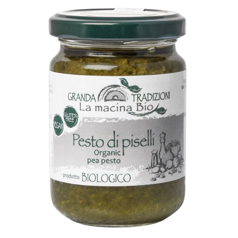 Bio Pesto mit Erbsen, 130 g von Granda Traditioni