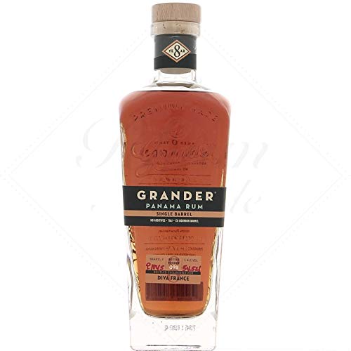 Grander Natural Panama Rum 8 Jahre Single Barrel, 54,5% Vol. 0,7 ltr. Grander Natural Panama Rum 8 Jahre Single Barrel, 54,5% Vol. 0,7 ltr. von Grander