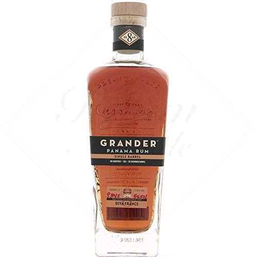 Grander Natural Panama Rum 8 Jahre Single Barrel, 54,5% Vol. 0,7 ltr. von Grander