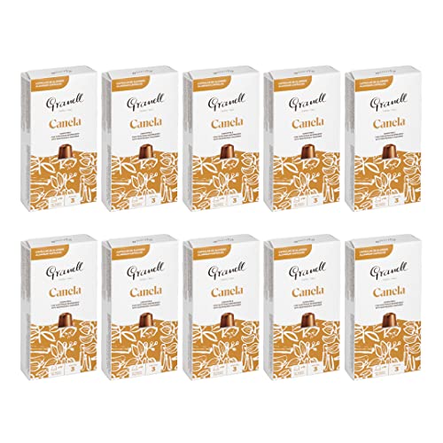 Granell Cafés · 1940 - Flavored - Zimt Aromatisierter Espresso | Kaffeekapseln 100% Arabica Kaffee - 100 Aluminium Kaffee Kapseln Granell Cafés · 1940 - Flavored - Zimt Aromatisierter Espresso | Kaffeekapseln 100% Arabica Kaffee - 100 Aluminium Kaffee Kapseln von Granell Cafés · 1940