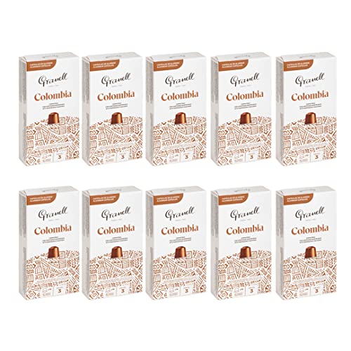 Granell Cafés · 1940 - Pure Origin - Espresso Rico Colombia | Kaffeesorte aus Kolumbien Kaffeekapseln 100% Arabica Kaffee - 100 Aluminium Kaffee Kapseln Granell Cafés · 1940 - Pure Origin - Espresso Rico Colombia | Kaffeesorte aus Kolumbien Kaffeekapseln 100% Arabica Kaffee - 100 Aluminium Kaffee Kapseln von Granell Cafés · 1940