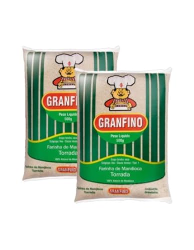Pack Farinha de Mandioca Torrada Granfino - 2x 500g von Granfino