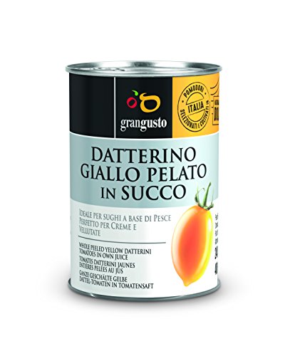 12X GELBE GESCHÄLTE DATTERINI-TOMATEN IN SAFT GR.400 GRANGUSTO 12X GELBE GESCHÄLTE DATTERINI-TOMATEN IN SAFT GR.400 GRANGUSTO von Grangusto