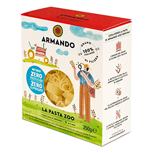 LE PASTINE DI ARMANDO - LA PASTA ZOO- 100% Grano Italiano - 400 g von Grano Armando