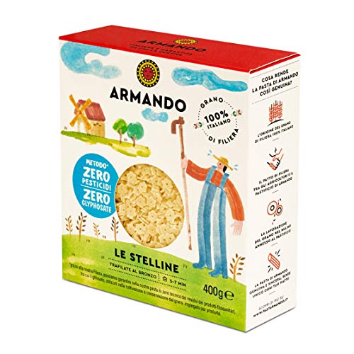 LE PASTINE DI ARMANDO - LE STELLINE - 100% Grano Italiano - 400 g von Grano Armando