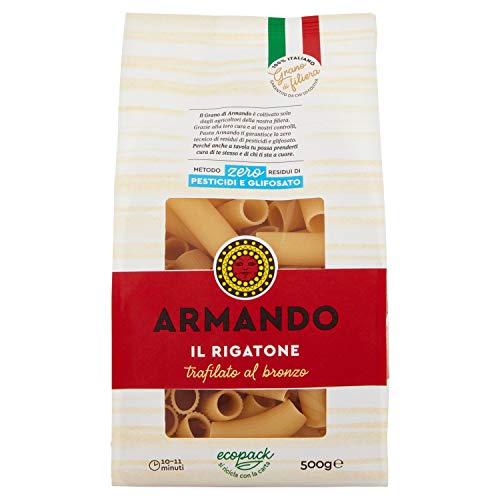 Pasta Stile Artigianale Rigatone - 500g - 100% Compostable Packaging von ARMANDO