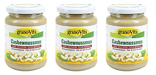 CASHEWNUSSMUS 100% erlesene Cashewnüsse Granovita 3x350g NEU CASHEWNUSSMUS 100% erlesene Cashewnüsse Granovita 3x350g NEU von Granovita