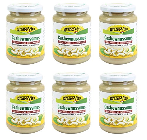 CASHEWNUSSMUS 100% erlesene Cashewnüsse Granovita 6x350g NEU CASHEWNUSSMUS 100% erlesene Cashewnüsse Granovita 6x350g NEU von Granovita
