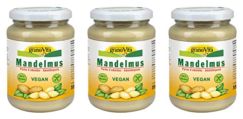 MANDELMUS 100% Mandeln Granovita 3x350g NEU von Grano Vita
