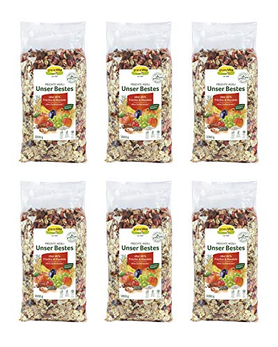 UNSER BESTES MÜSLI Granovita 6x1000g NEU von Granovita