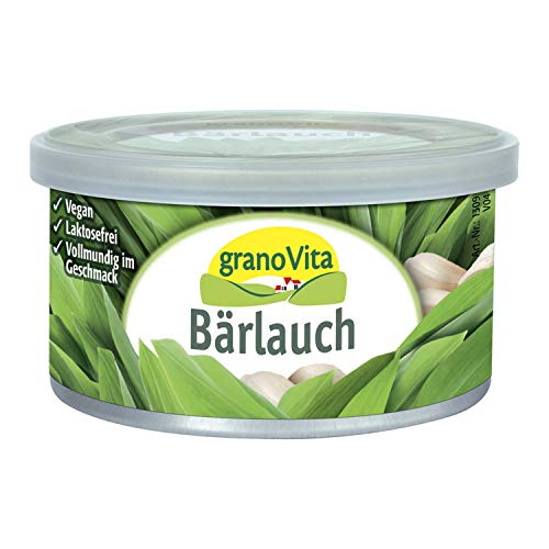 Veganer Brotaufstrich mit Bärlauch (125 g) von Granovita