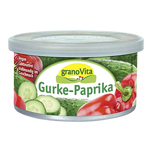 granoVita Pastete Gurke-Paprika, 125g von PRIMAVITA