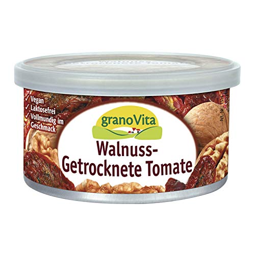granoVita Pastete Walnuss-Getrocknete Tomate - 125g von PRIMAVITA
