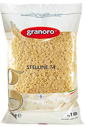 Granoro Pasta Stelline Nr. 74 - 500 g, 1er Pack (1 x 0.5 kg) von Granoro