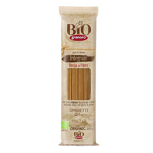 Granoro Spaghetti No. 12 - Vollkorn BIO, 1er Pack (1 x 500 g) von Granoro