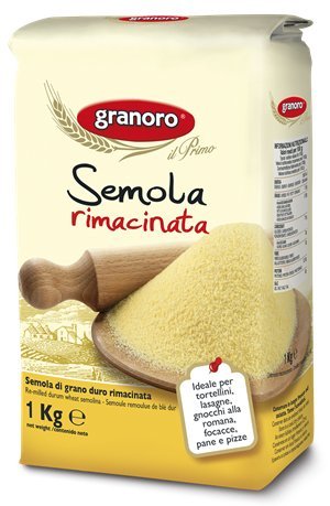 Hartweizengrieß - Semola di Grano Duro Rimacinata, - 8 Packungen Hartweizengrieß - Semola di Grano Duro Rimacinata, - 8 Packungen von Granoro