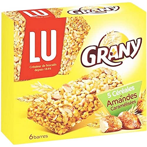 Lu Grany 5 Céréales Amandes Caramélisées (lot de 3) von Grany