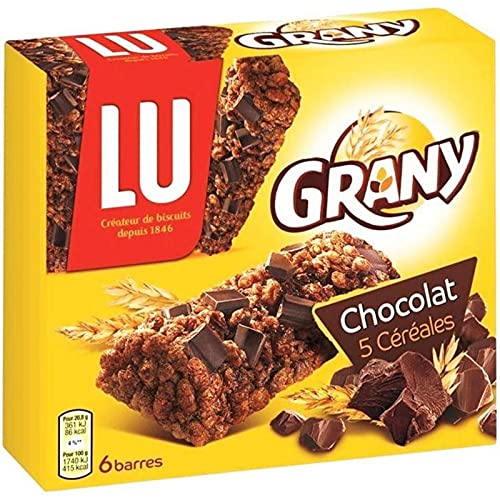 Lu Grany Chocolat 5 Céréales (lot de 3) von Grany